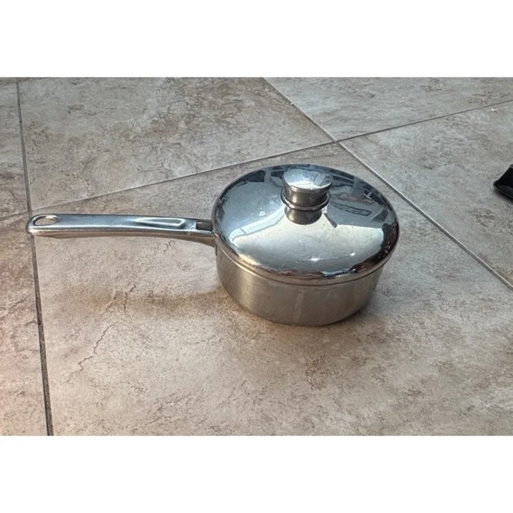 Farberware Millennium 1.5 Qt Saucepan Stainless Steel Nonstick Pot with Lid